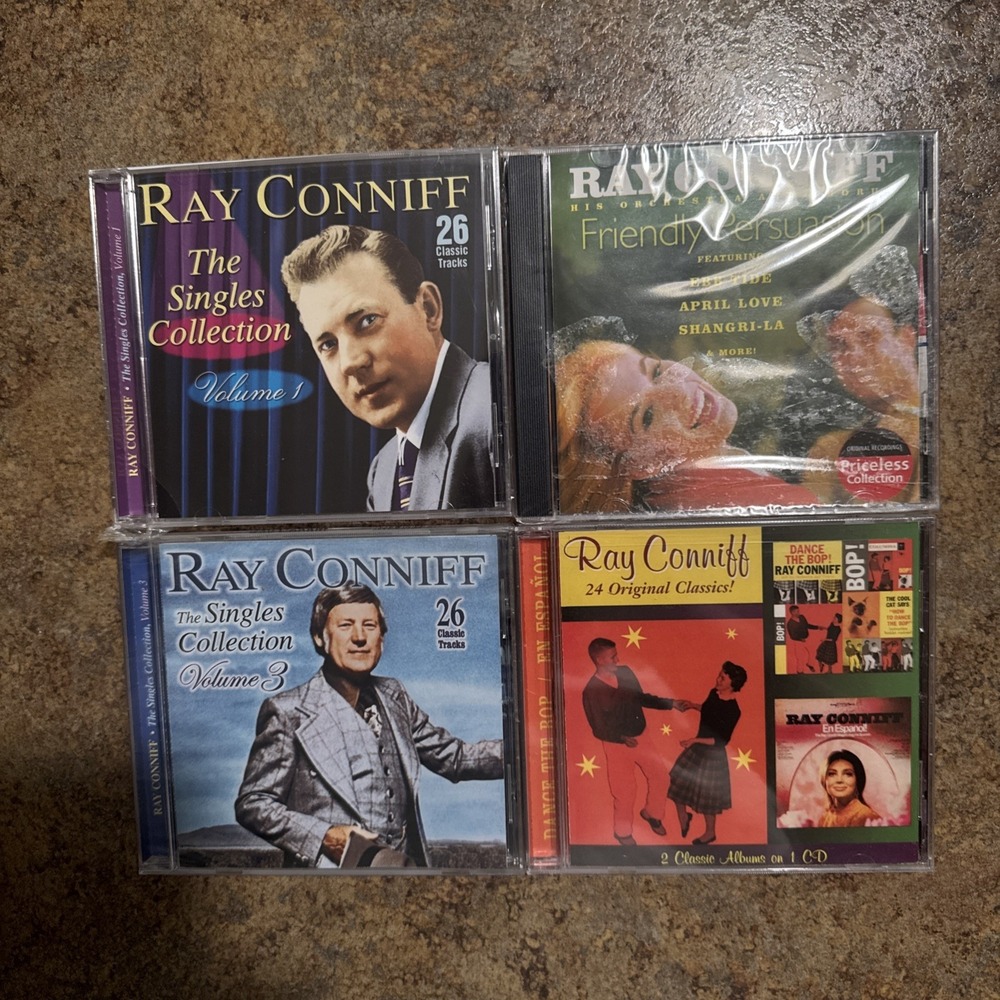 Ray Coniff Lot Of 4 CDs All Sealed Brand New